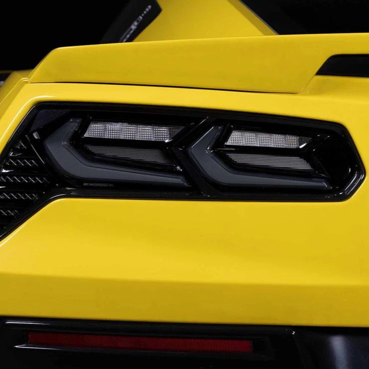 2014-2019 C7 Corvette Red Smoked XB LED Tail Lights Assemblies - Image 8