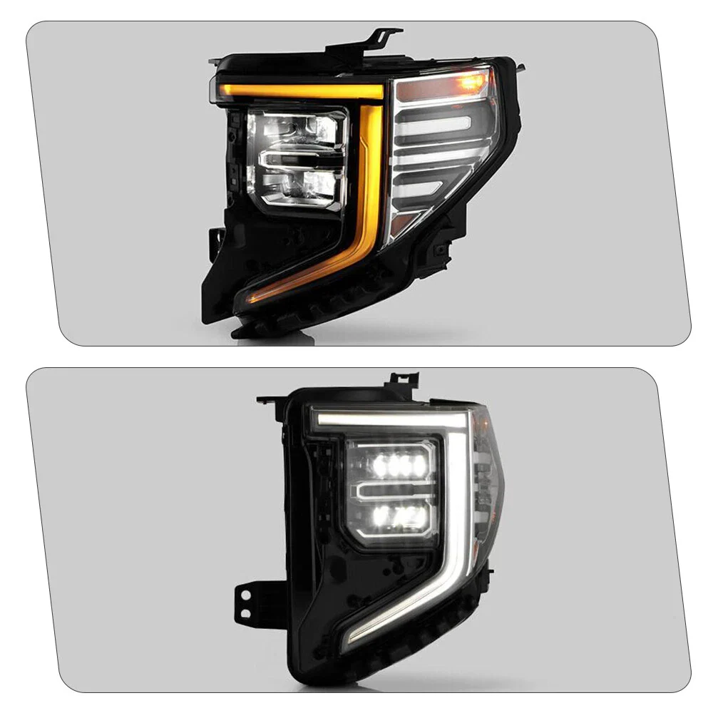 2019-2021 to 22+ GMC Sierra 1500 LED Headlight Conversion Harness Kit - Image 4