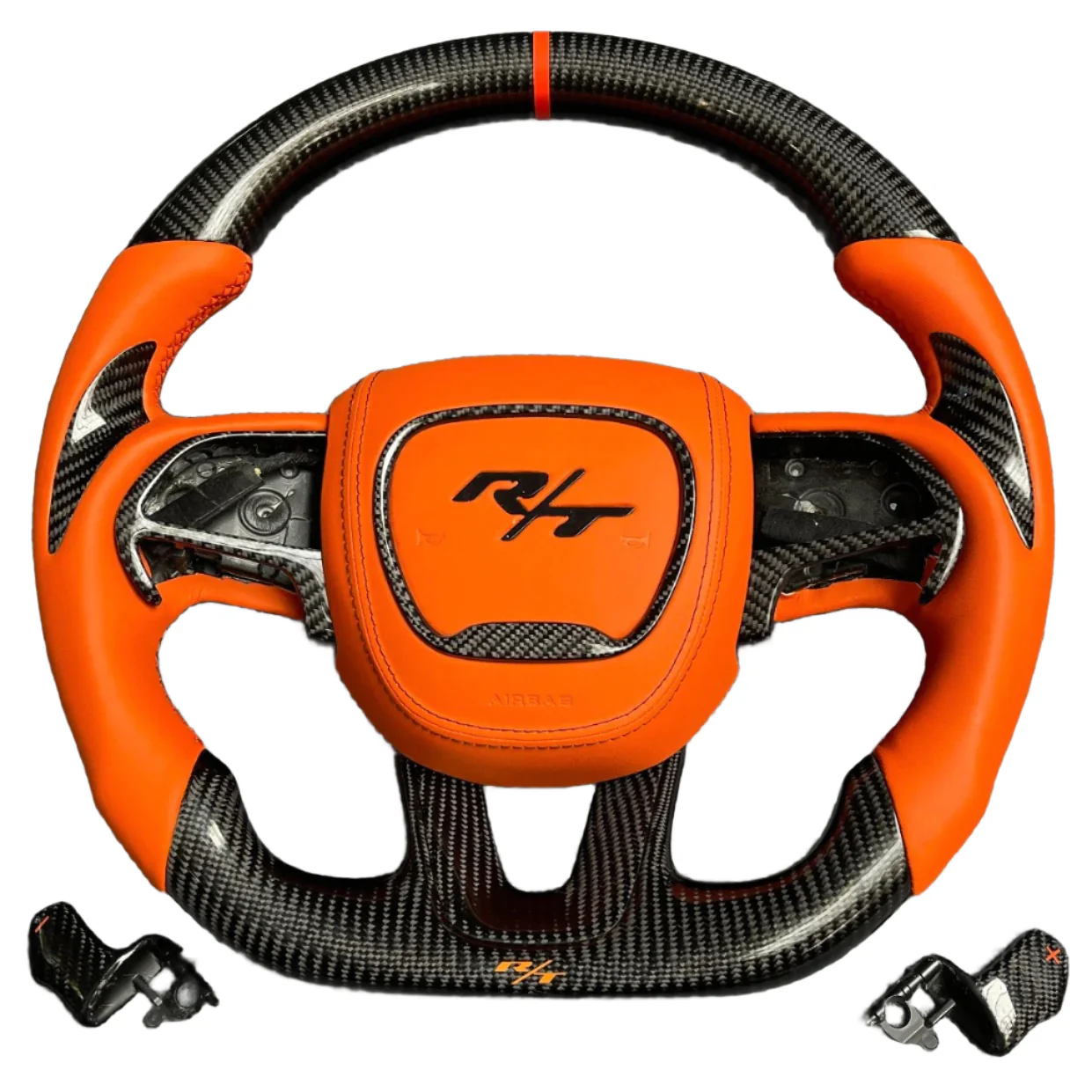 2015-2023 Chrysler 300 Custom Carbon Fiber Steering Wheel - Image 16