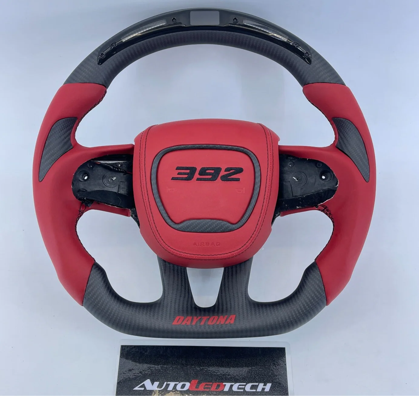 2015-2023 Dodge Charger Challenger Custom Carbon Fiber LED Steering Wheel - Image 64