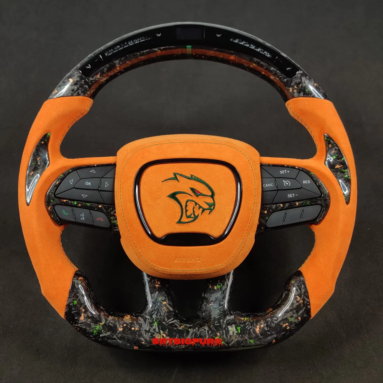 2015-2023 Chrysler 300 Custom Carbon Fiber Steering Wheel - Image 26