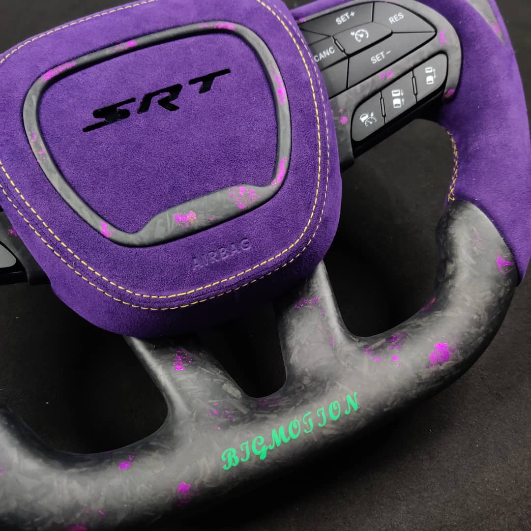 2015-2023 Chrysler 300 Custom Carbon Fiber Steering Wheel - Image 30