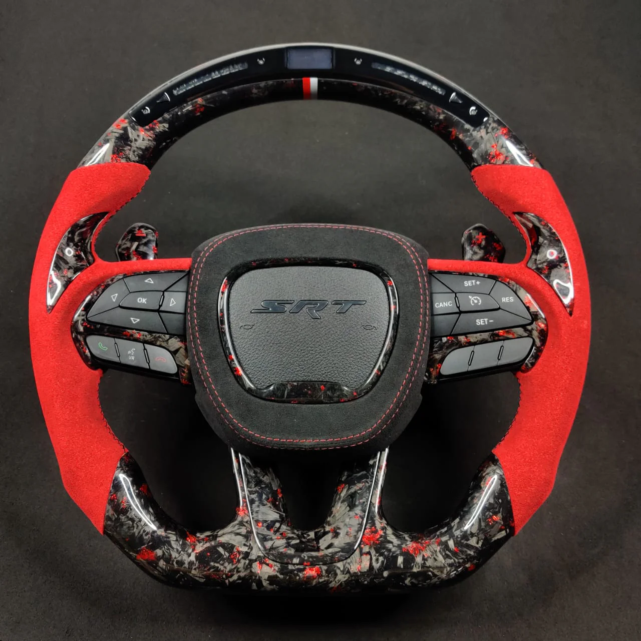 2015-2023 Chrysler 300 Custom Carbon Fiber Steering Wheel - Image 36