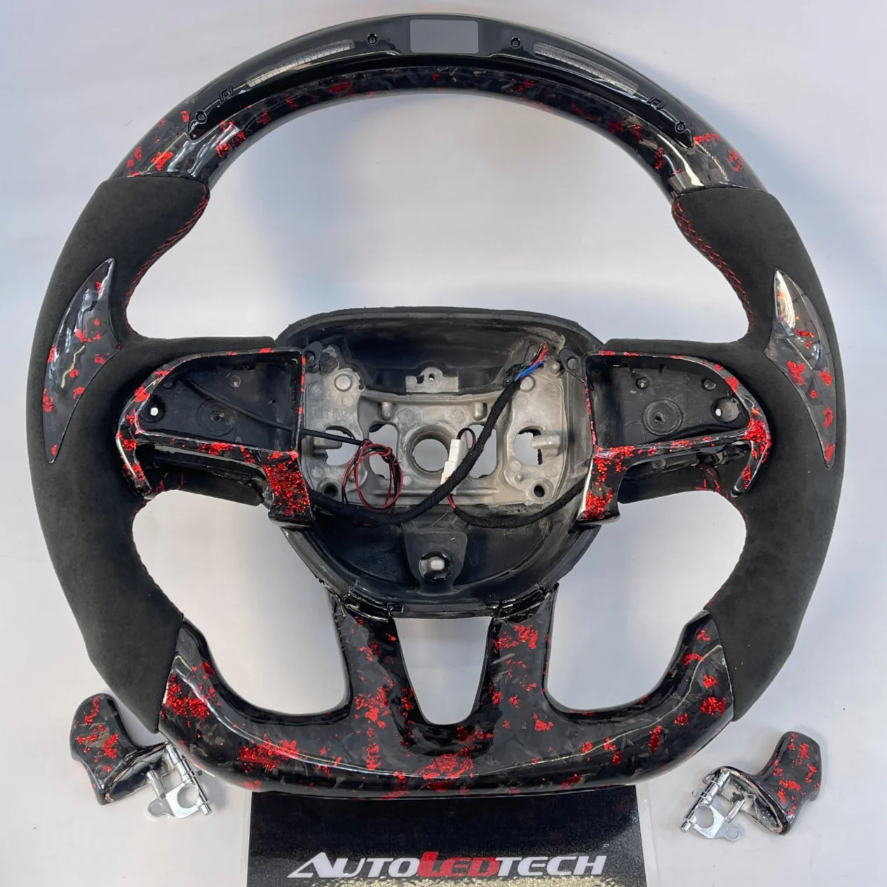 2015-2023 Dodge Charger Challenger Custom Carbon Fiber LED Steering Wheel - Image 101