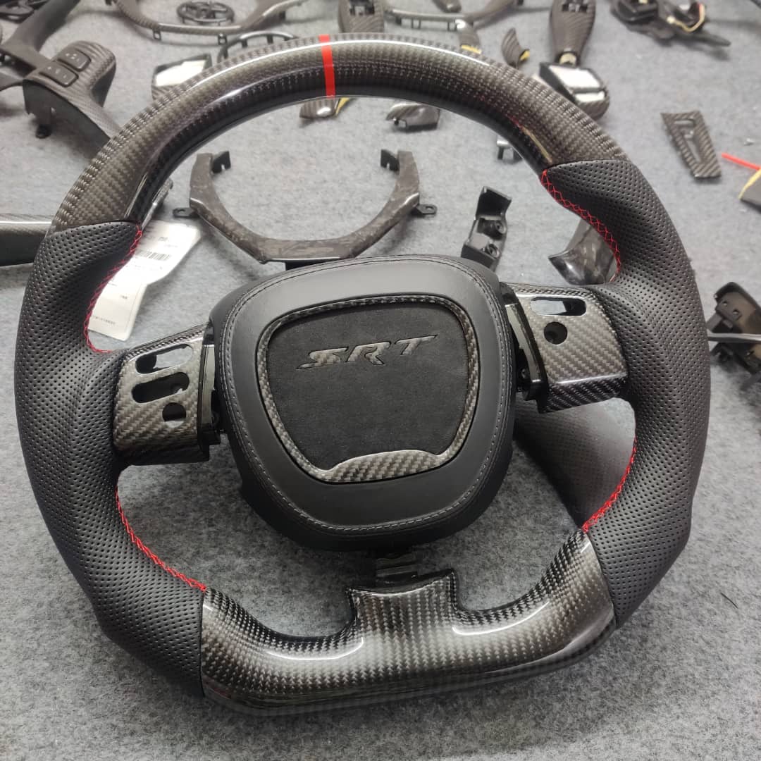 2015-2023 Chrysler 300 Custom Carbon Fiber Steering Wheel - Image 66