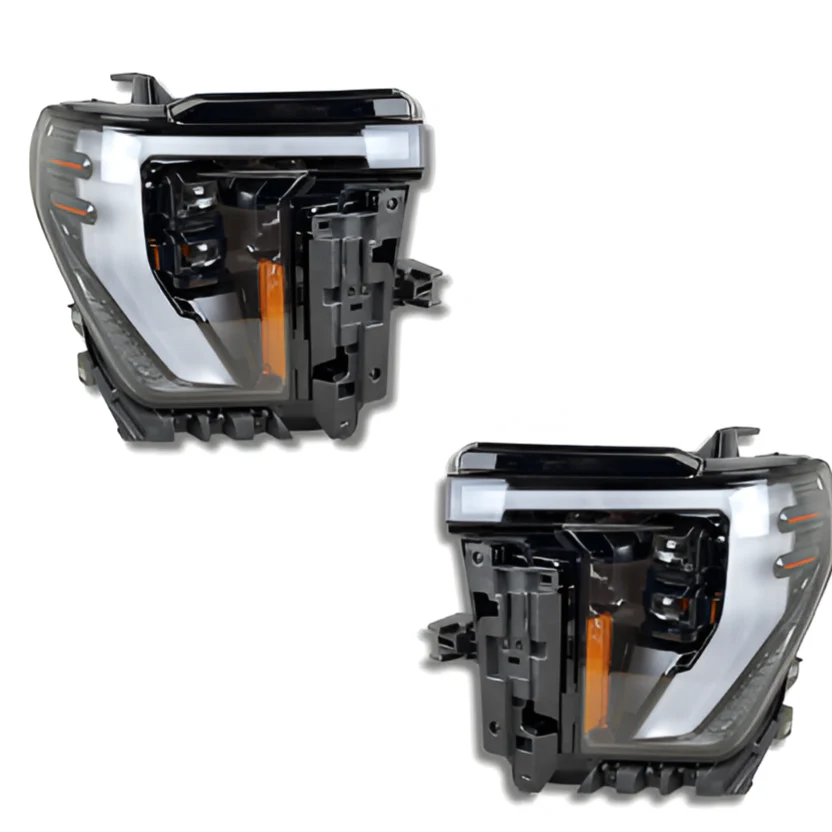 2020-2023 to 24+ GMC Sierra HD Front End LED Headlight Conversion Harness Kit - Image 3