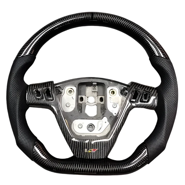 2003-2007 Cadillac CTS XLR STS Carbon Fiber Steering Wheel - Image 3