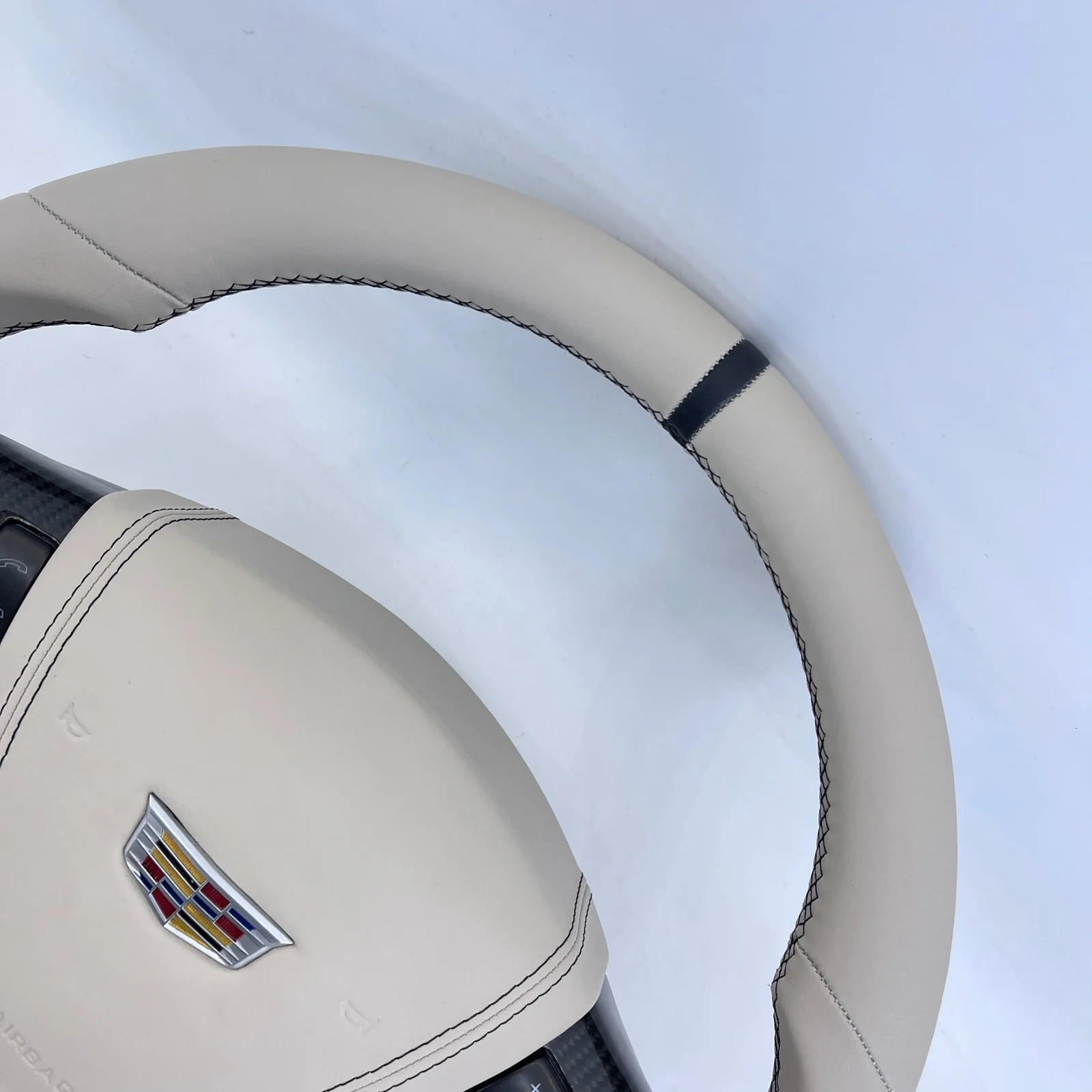 2003-2007 Cadillac CTS XLR STS Carbon Fiber Steering Wheel - Image 8