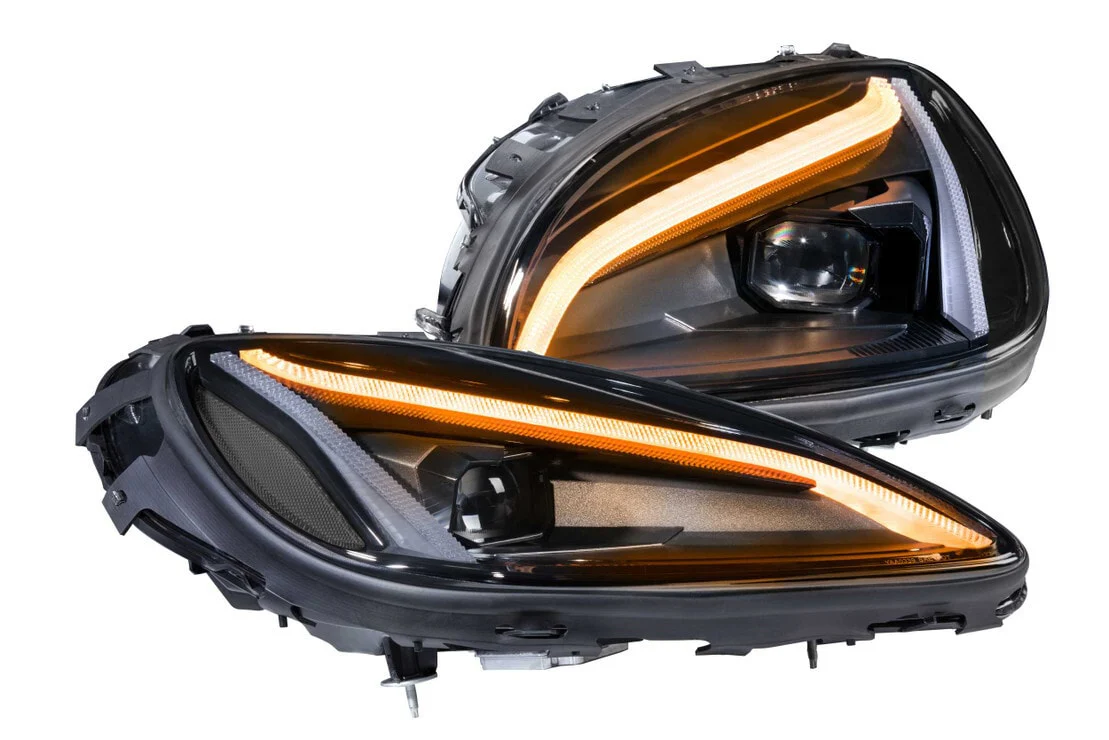 2005-2013 Chevrolet C6 Corvette XB LED DRL Projector Headlights - C8 Design - Image 12