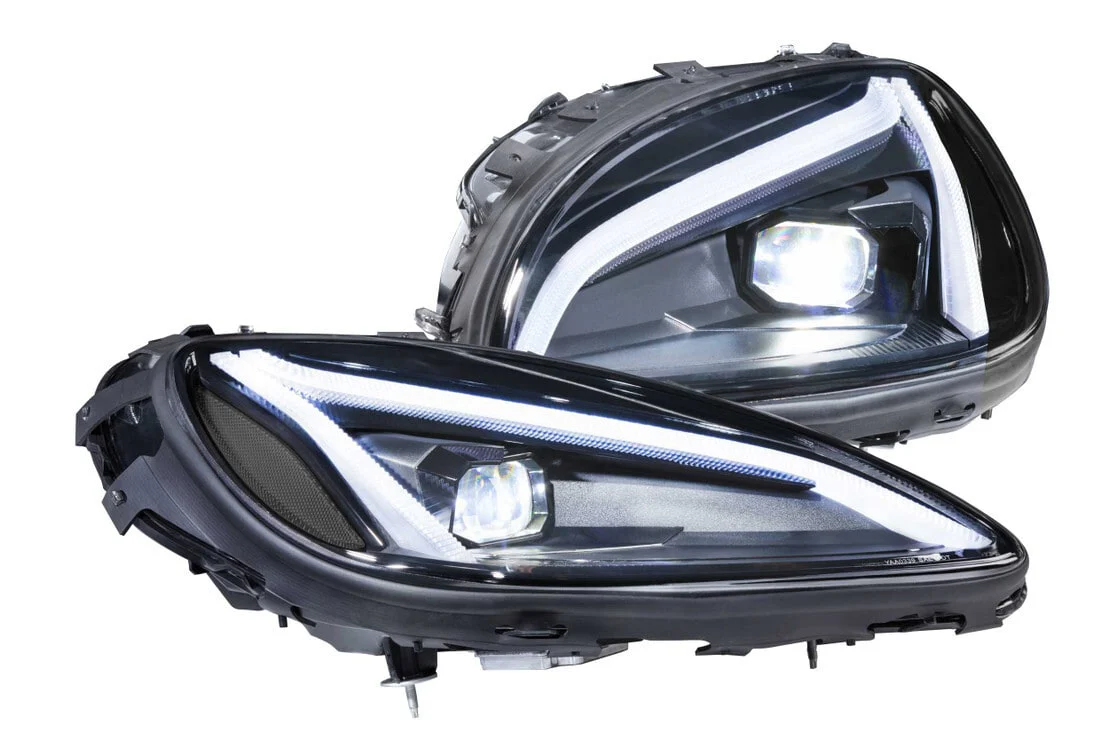 2005-2013 Chevrolet C6 Corvette XB LED DRL Projector Headlights - C8 Design - Image 14