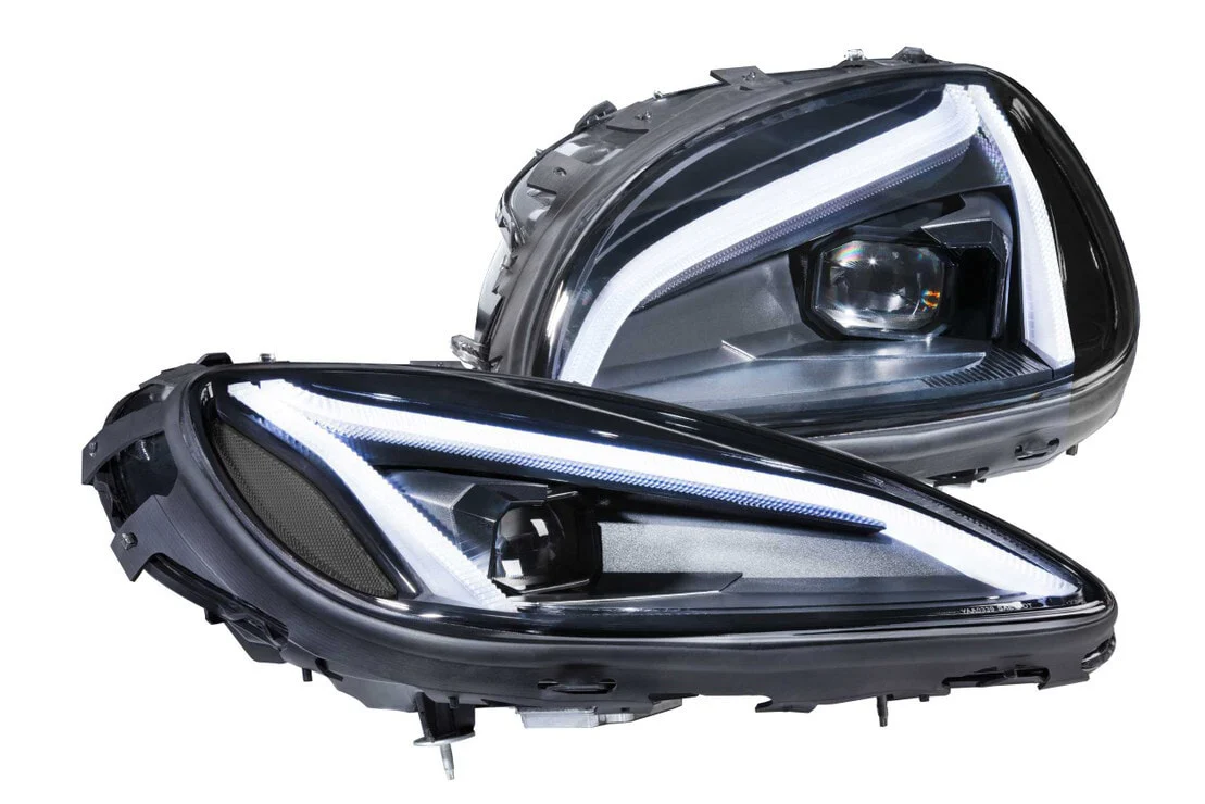 2005-2013 Chevrolet C6 Corvette XB LED DRL Projector Headlights - C8 Design - Image 7