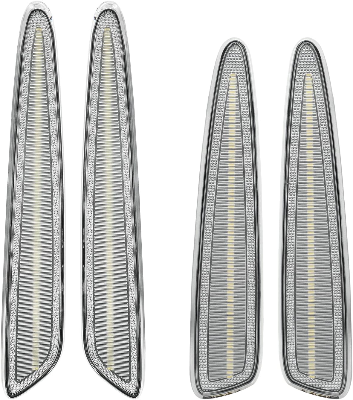 2005-2013 Chevrolet C6 Corvette Clear or Smoked LED Sidemarker Lights - Image 3