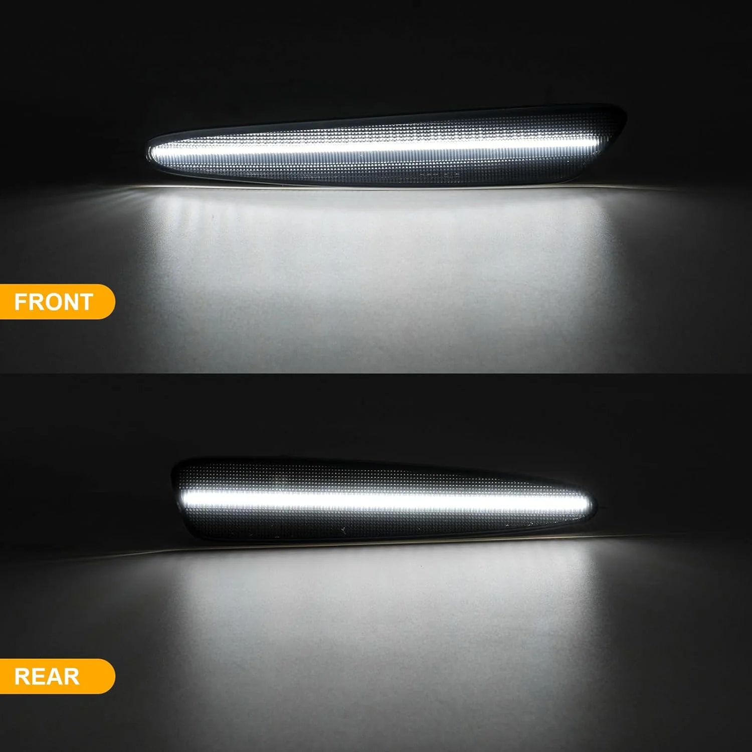 2005-2013 Chevrolet C6 Corvette Clear or Smoked LED Sidemarker Lights - Image 8