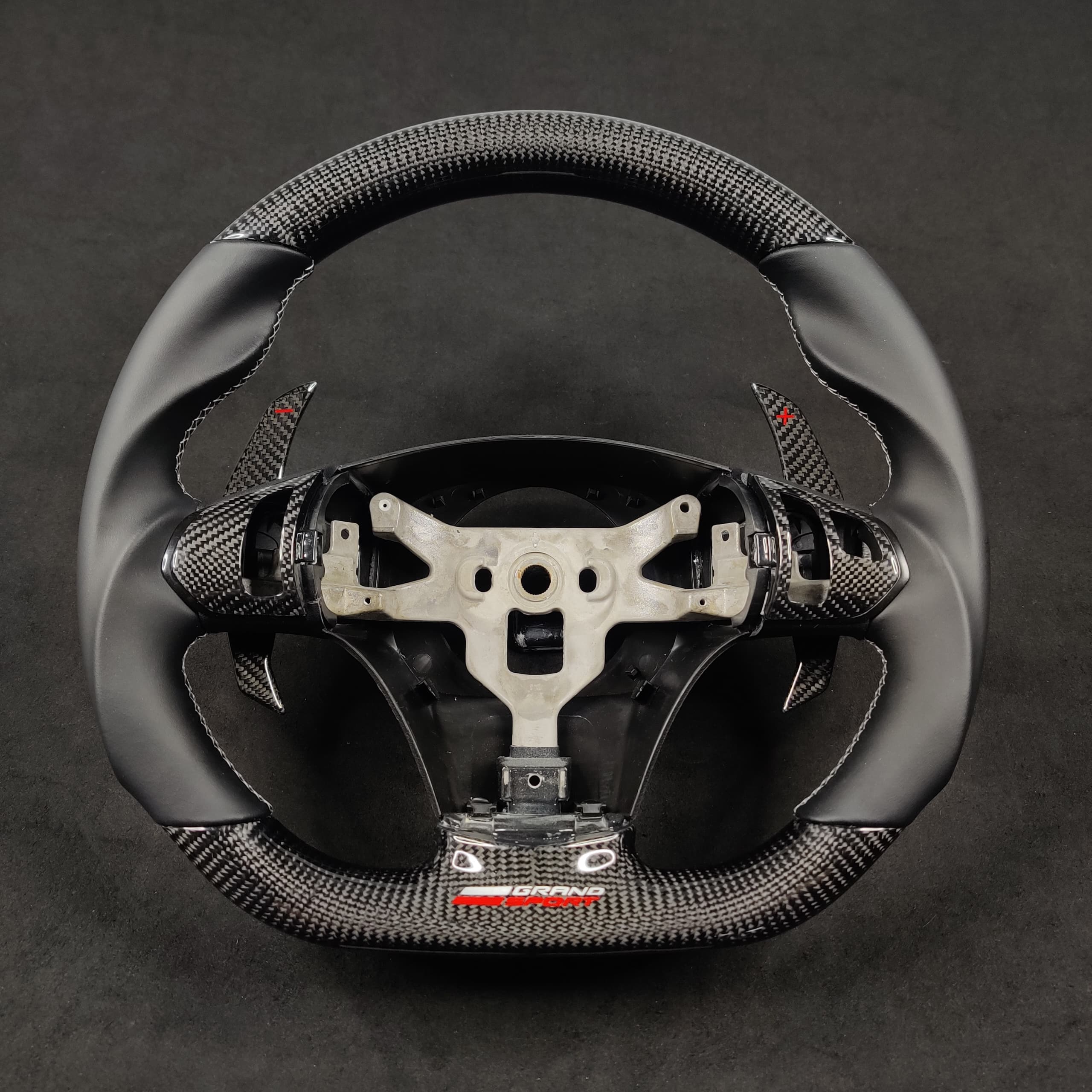 2006-2013 C6 Corvette Custom Carbon Fiber Steering Wheel - Image 12