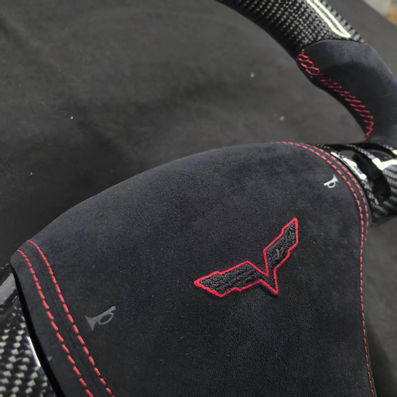 2006-2013 C6 Corvette Custom Carbon Fiber Steering Wheel - Image 14