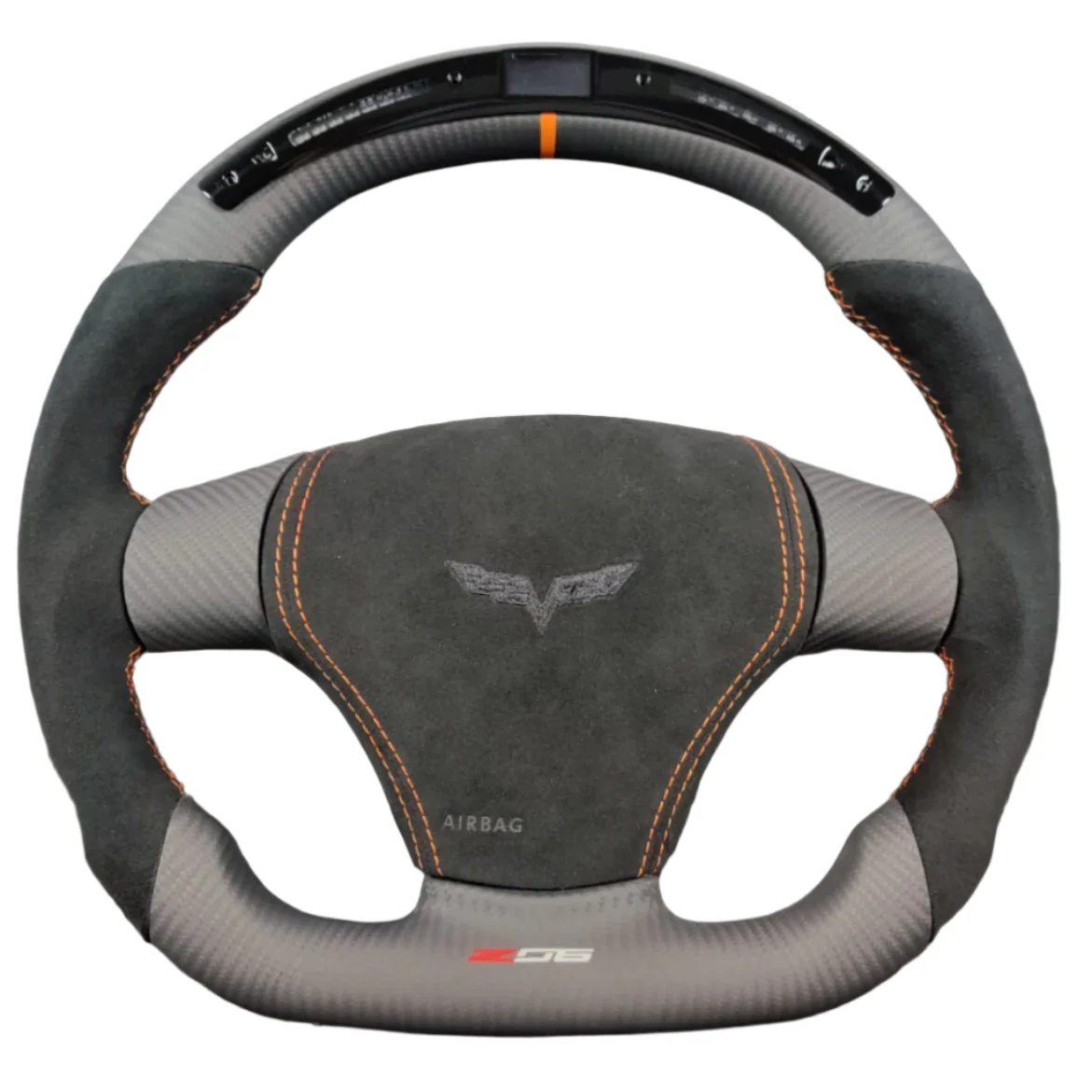 2006-2013 C6 Corvette Custom Carbon Fiber Steering Wheel - Image 15