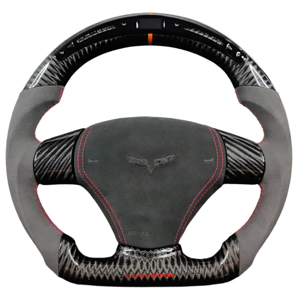 2006-2013 C6 Corvette Custom Carbon Fiber Steering Wheel - Image 16