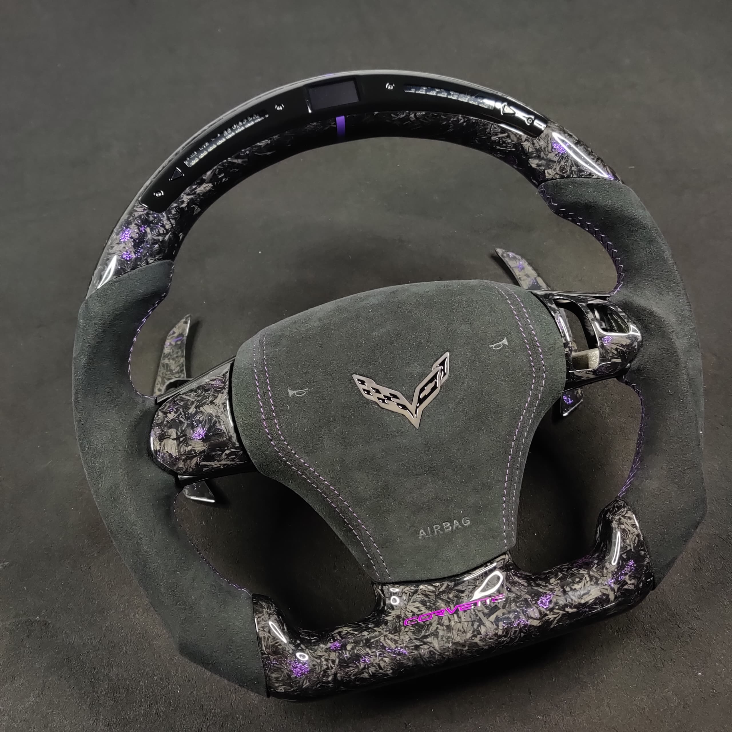 2006-2013 C6 Corvette Custom Carbon Fiber Steering Wheel - Image 27