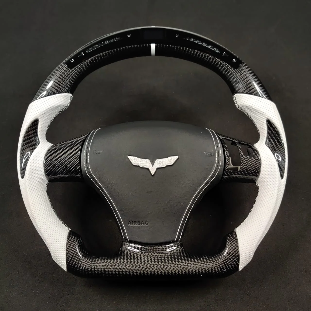 2006-2013 C6 Corvette Custom Carbon Fiber Steering Wheel - Image 28