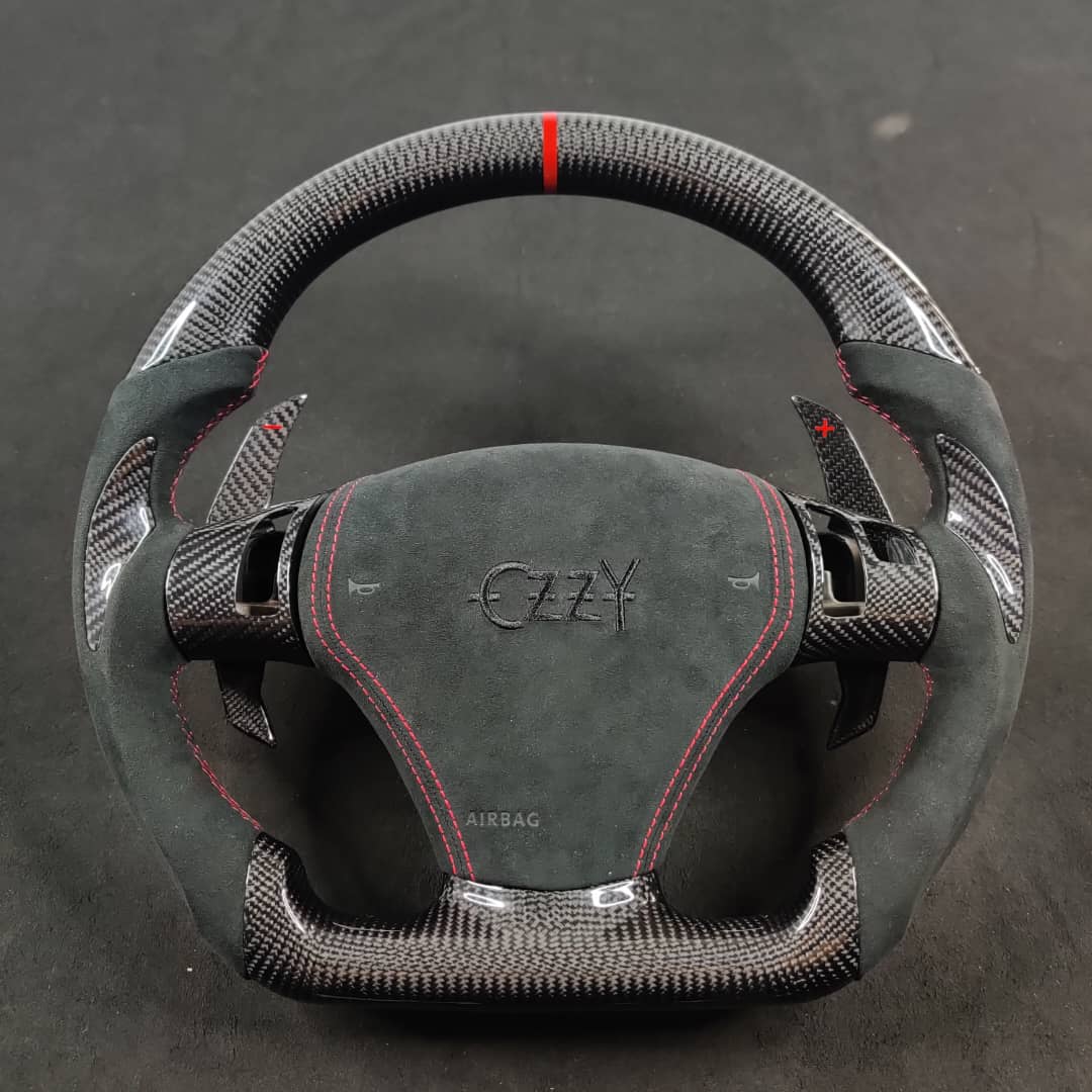 2006-2013 C6 Corvette Custom Carbon Fiber Steering Wheel - Image 29