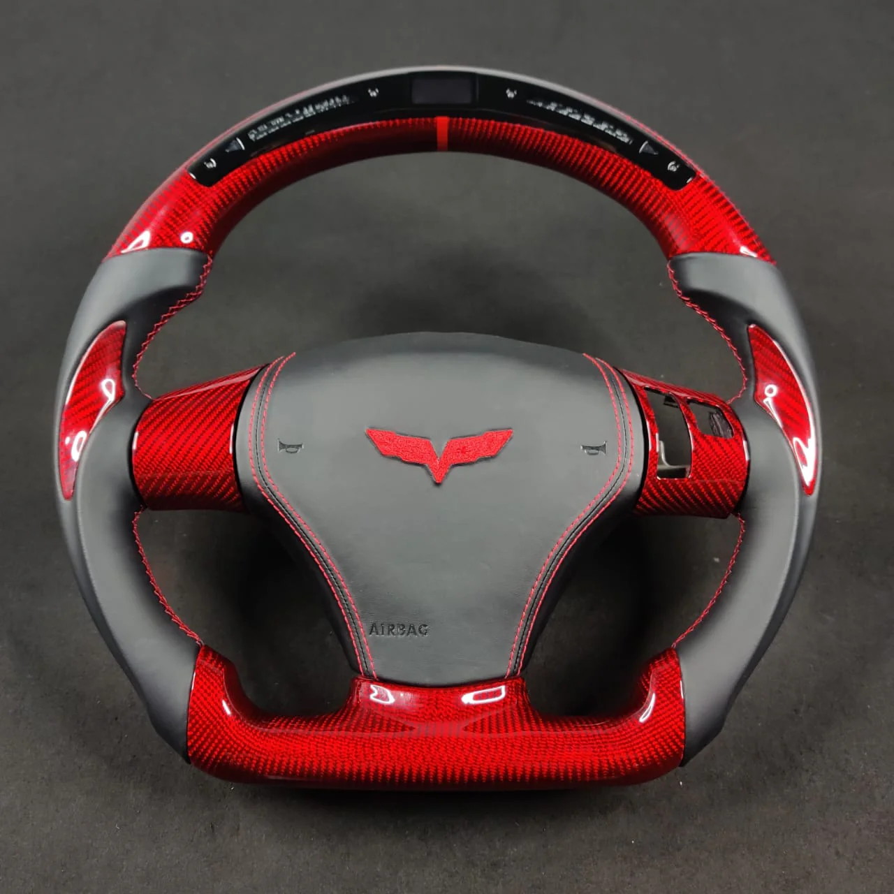 2006-2013 C6 Corvette Custom Carbon Fiber Steering Wheel - Image 33