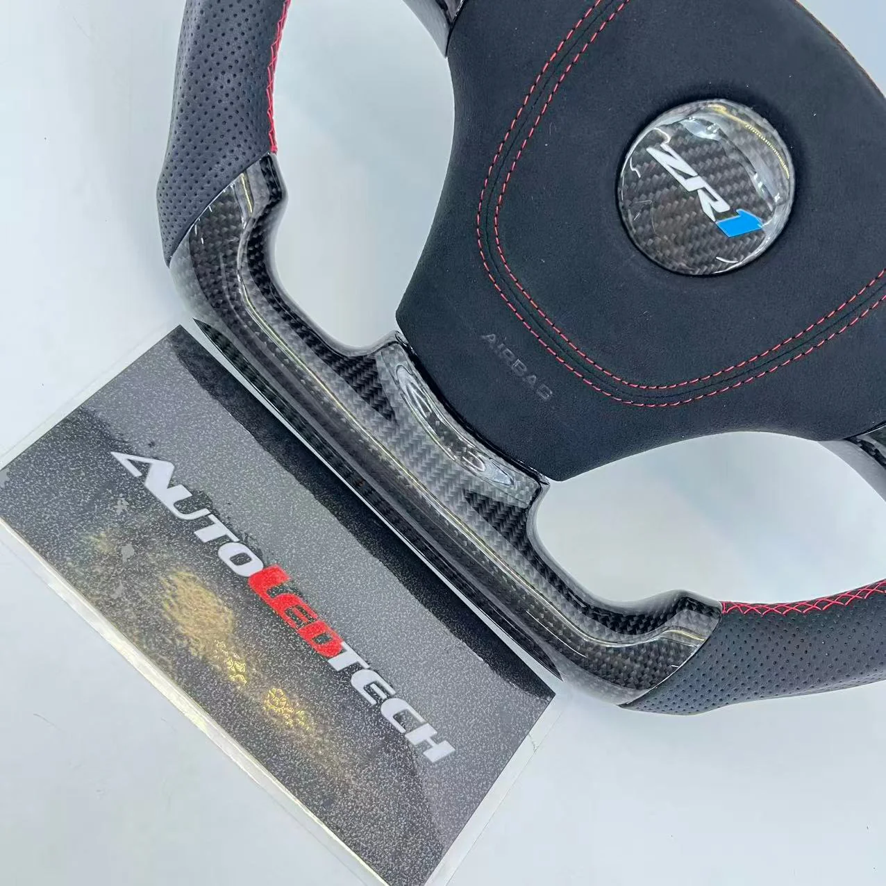 2006-2013 C6 Corvette Custom Carbon Fiber Steering Wheel - Image 36