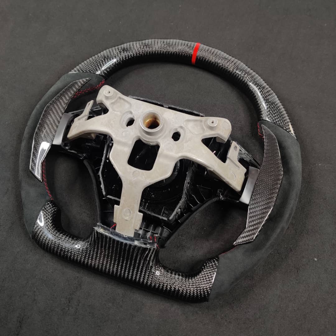 2006-2013 C6 Corvette Custom Carbon Fiber Steering Wheel - Image 45