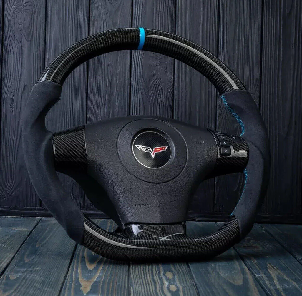 2006-2013 C6 Corvette Custom Carbon Fiber Steering Wheel - Image 48