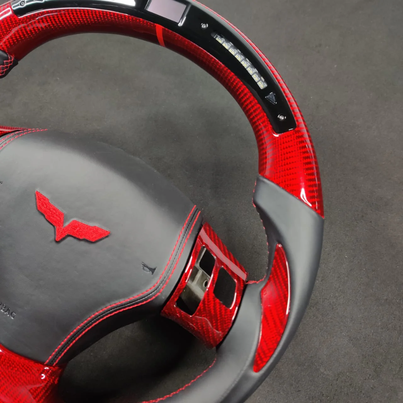 2006-2013 C6 Corvette Custom Carbon Fiber Steering Wheel - Image 59