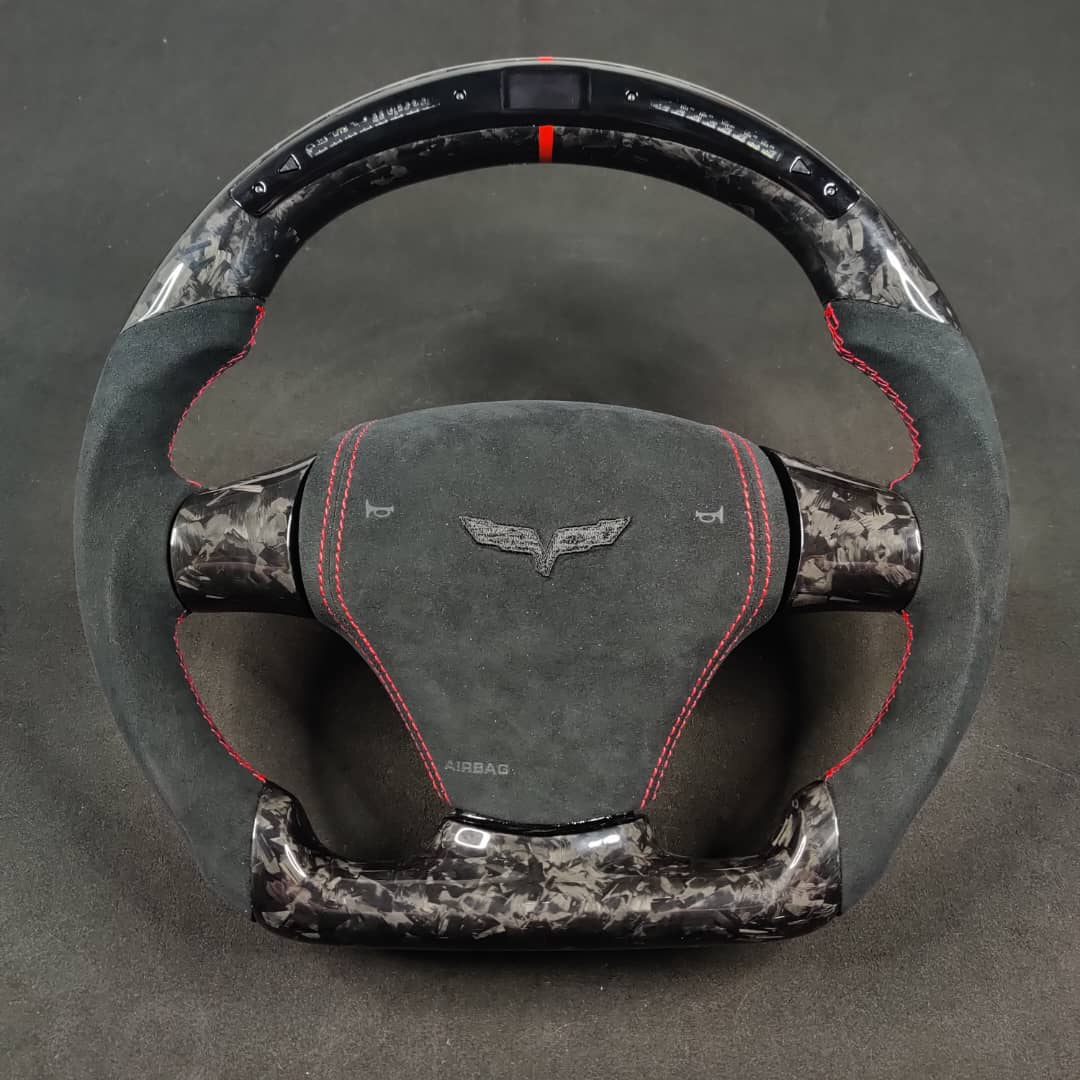 2006-2013 C6 Corvette Custom Carbon Fiber Steering Wheel - Image 61