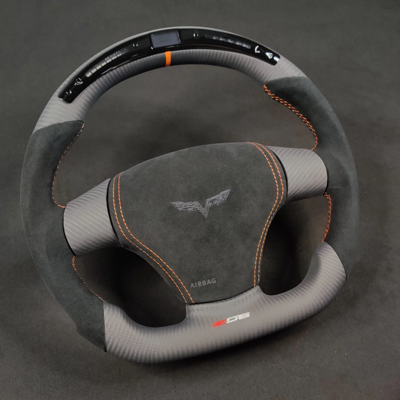 2006-2013 C6 Corvette Custom Carbon Fiber Steering Wheel - Image 64