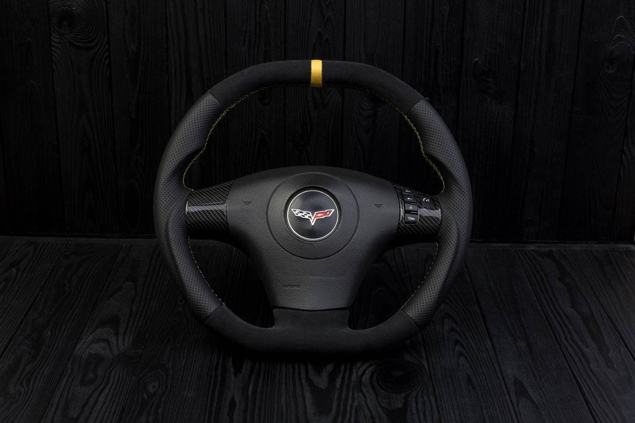 2006-2013 C6 Corvette Custom Carbon Fiber Steering Wheel - Image 79