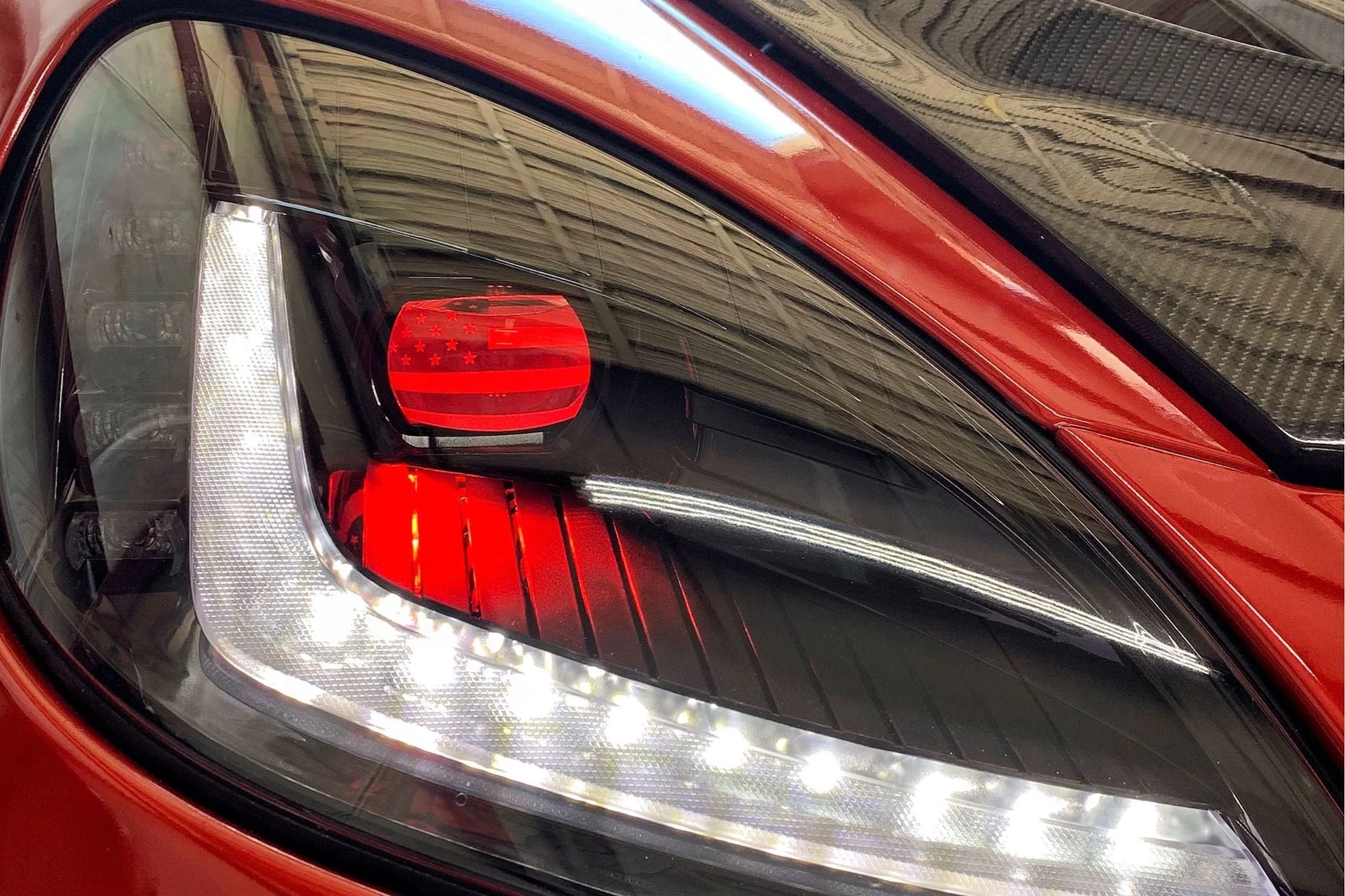 2005-2013 Chevrolet C6 Corvette LED DRL Projector Headlights C7 Style - Image 14