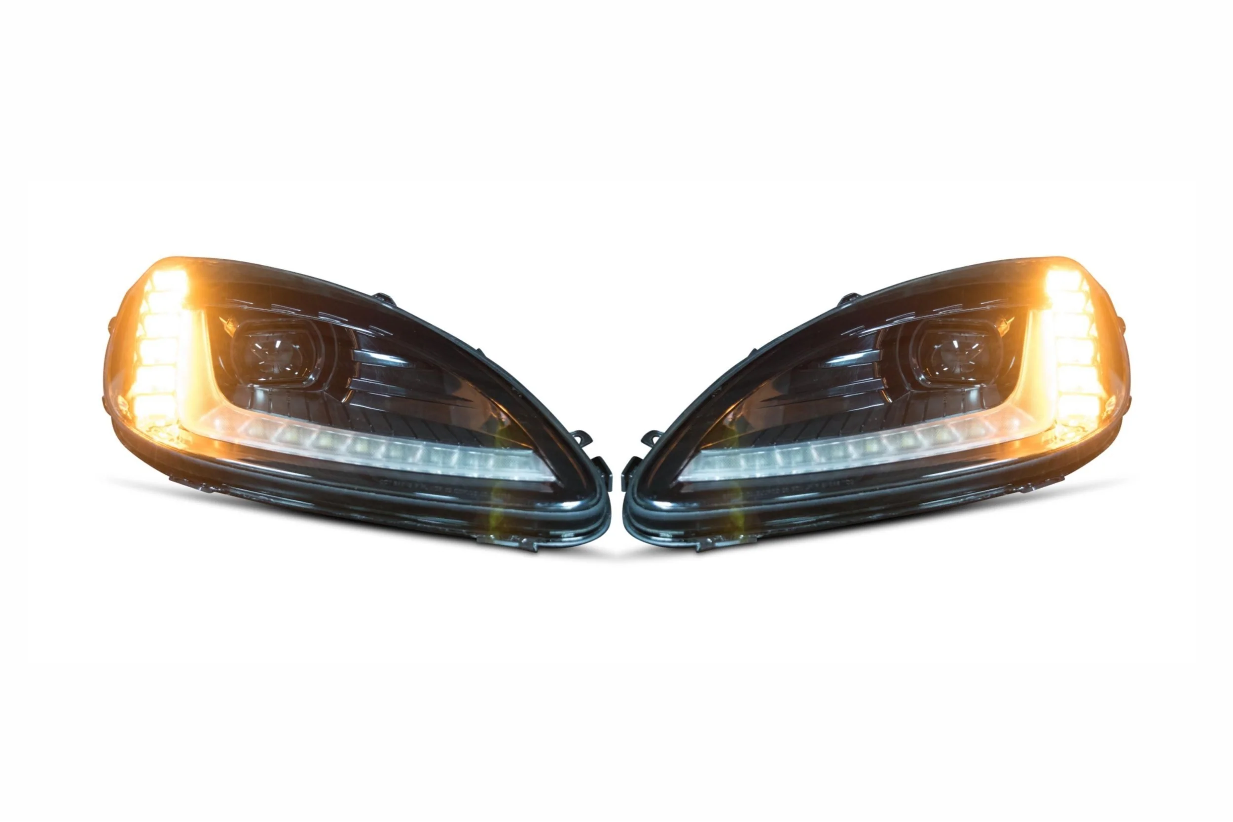 2005-2013 Chevrolet C6 Corvette LED DRL Projector Headlights C7 Style - Image 17
