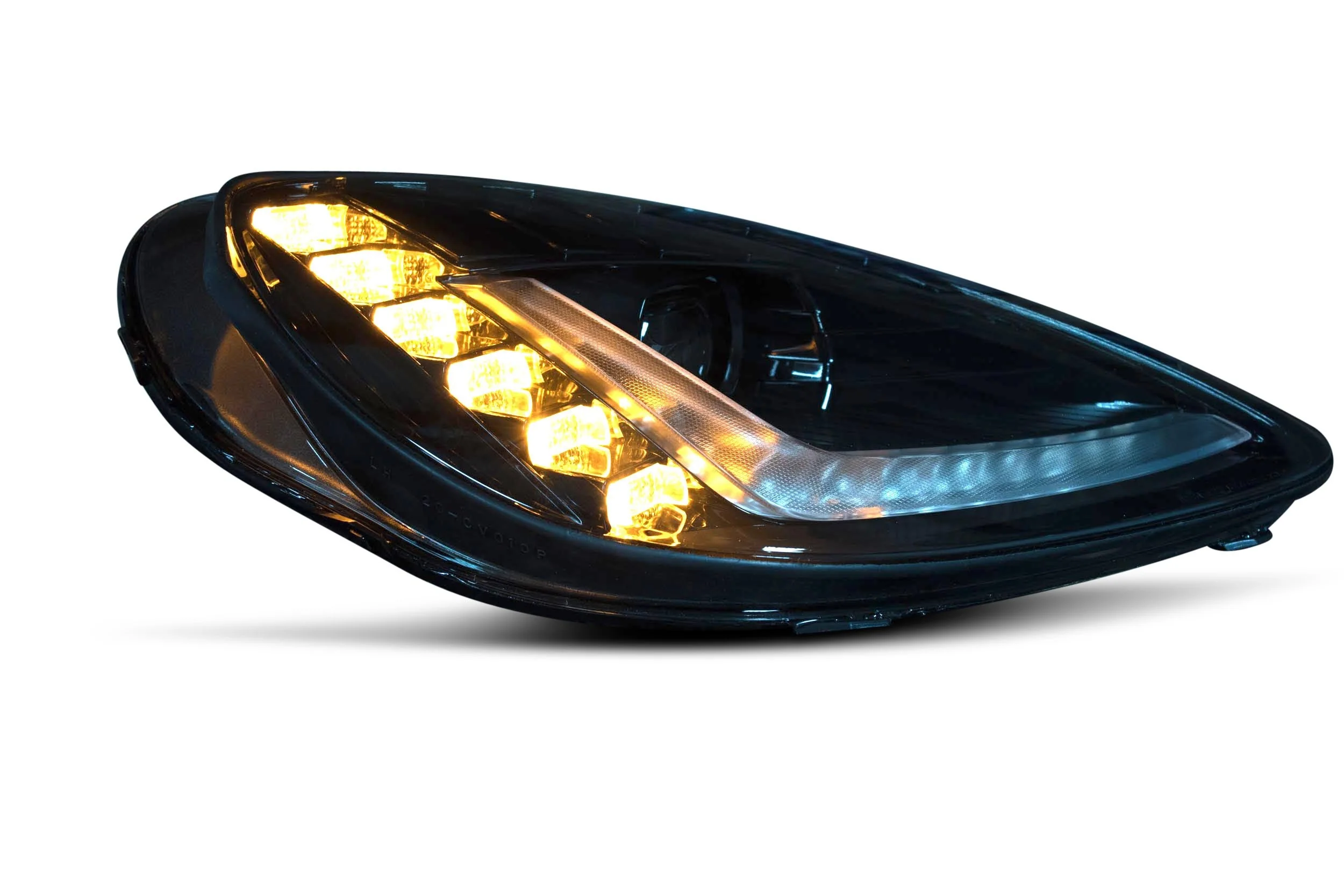 2005-2013 Chevrolet C6 Corvette LED DRL Projector Headlights C7 Style - Image 20