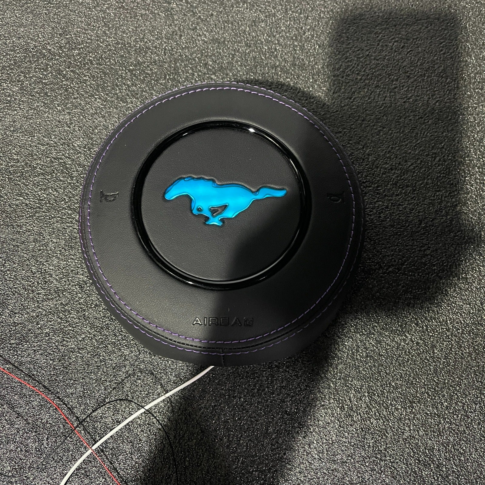 2005-2014 Ford Mustang RGB LED Custom Airbag Cover - Image 24