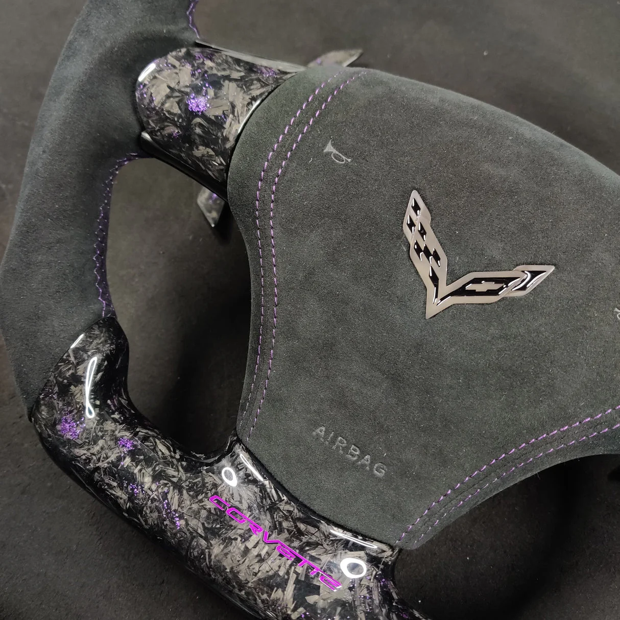 2006-2013 Chevy C6 Corvette RGB LED Custom Airbag Cover - Image 10