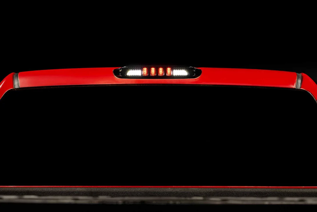 2007-2014 GMC Chevy Sierra Silverado Smoked LED 3rd Brake Light - Image 11