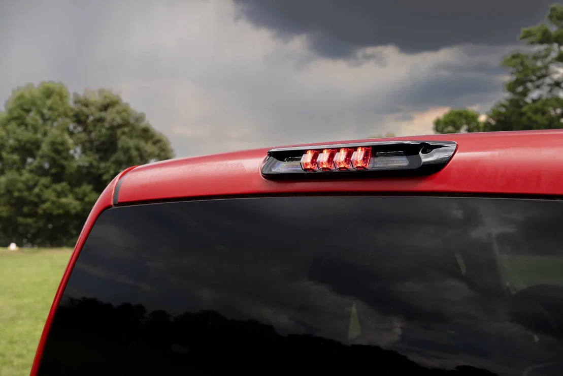2007-2014 GMC Chevy Sierra Silverado Smoked LED 3rd Brake Light - Image 3