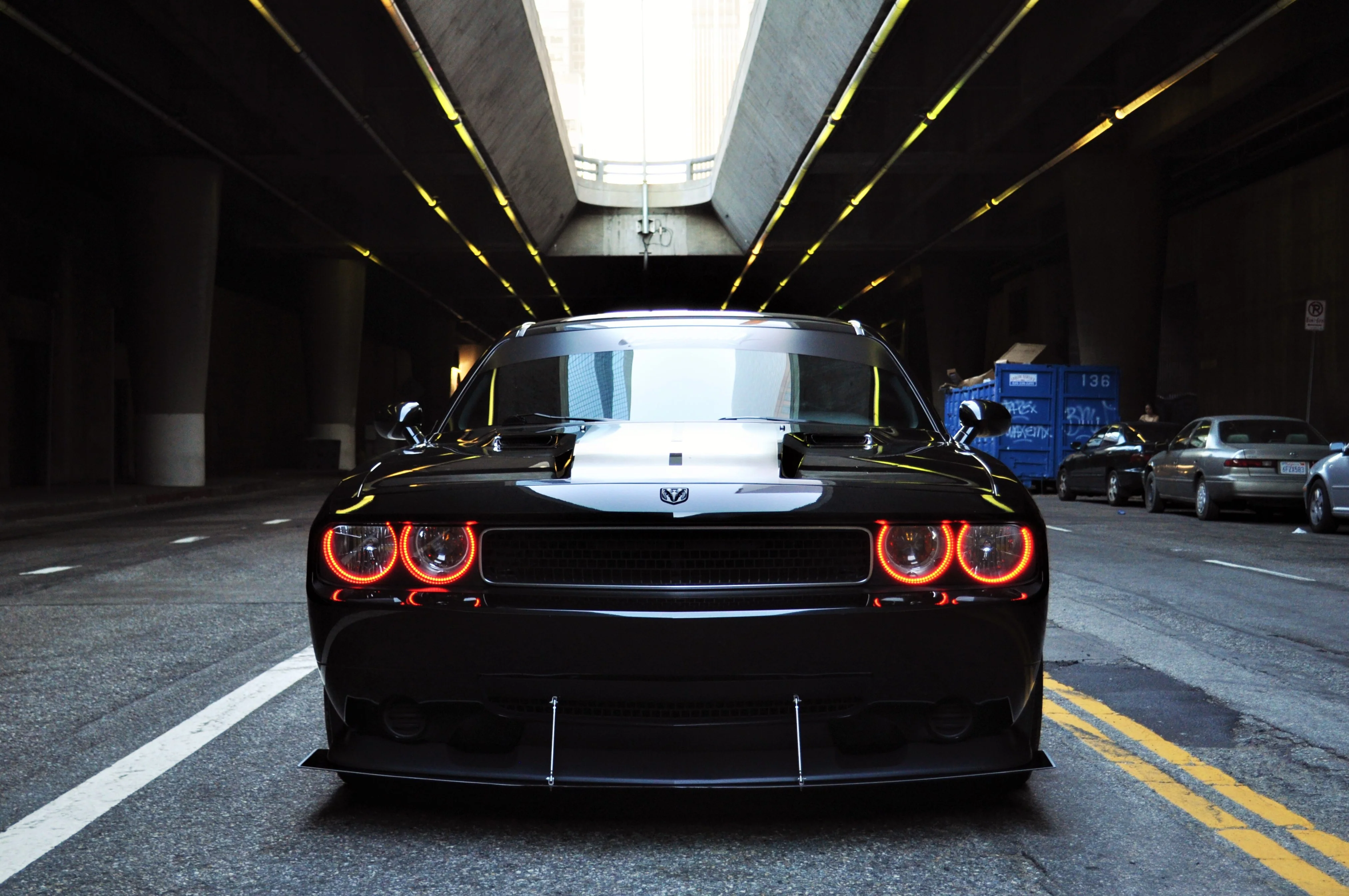 2008-2014 Dodge Challenger RGBW Flow Series LED Halo Kit - Image 12