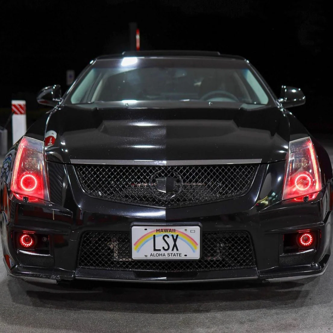 2008-2015 Cadillac CTS CTS-V RGBW Flow Series LED Halo DRL Headlights - Image 11