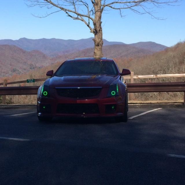 2008-2015 Cadillac CTS CTS-V RGBW Flow Series LED Halo DRL Headlights - Image 19