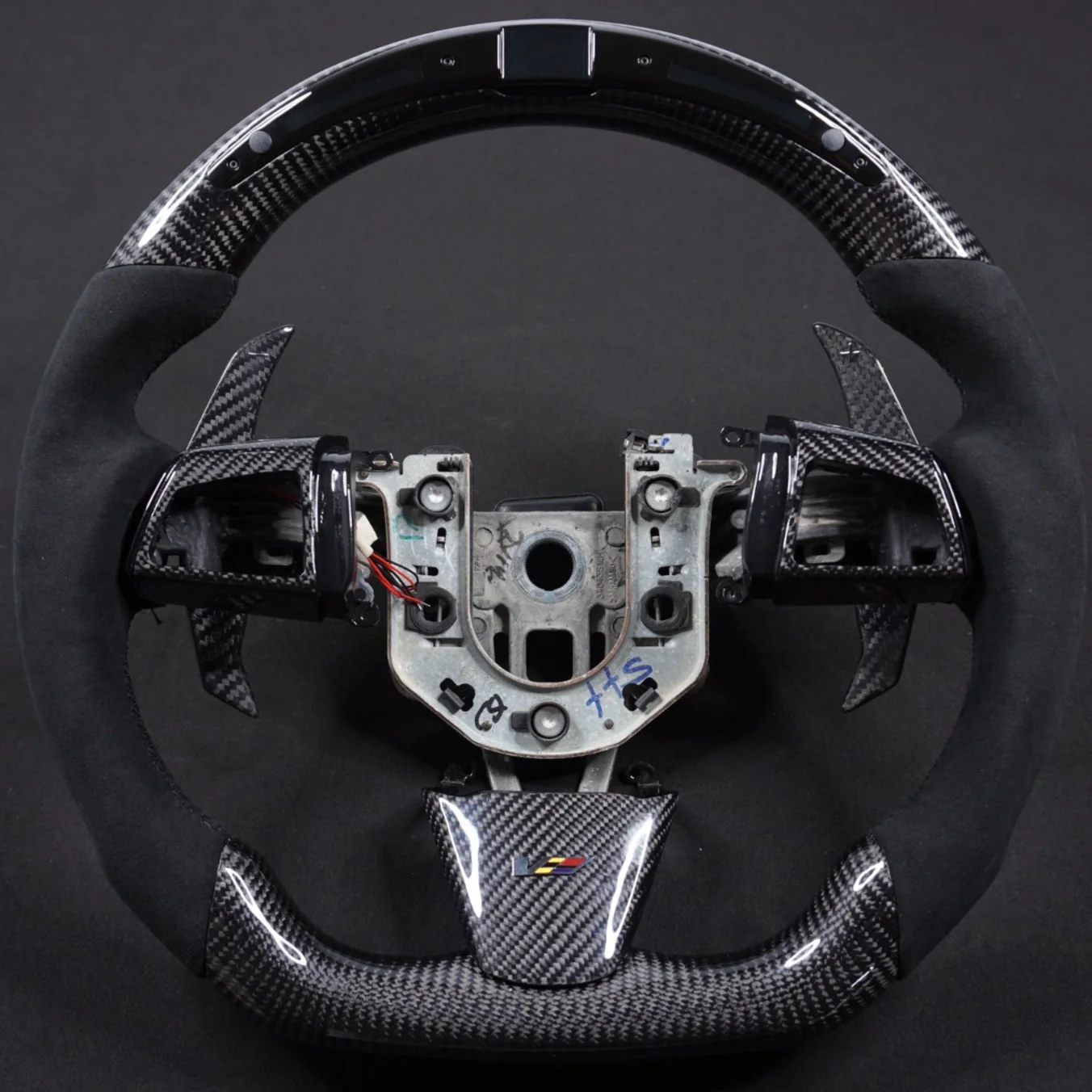 2008-2015 Cadillac V2 CTS-V CTS Carbon Fiber Steering Wheel - Image 11