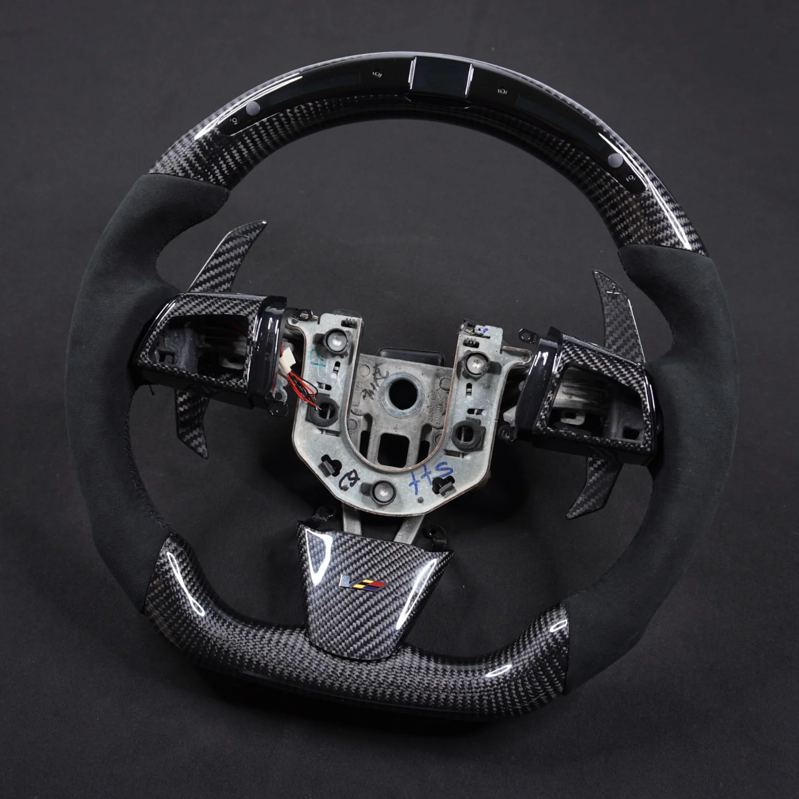 2008-2015 Cadillac V2 CTS-V CTS Carbon Fiber Steering Wheel - Image 12