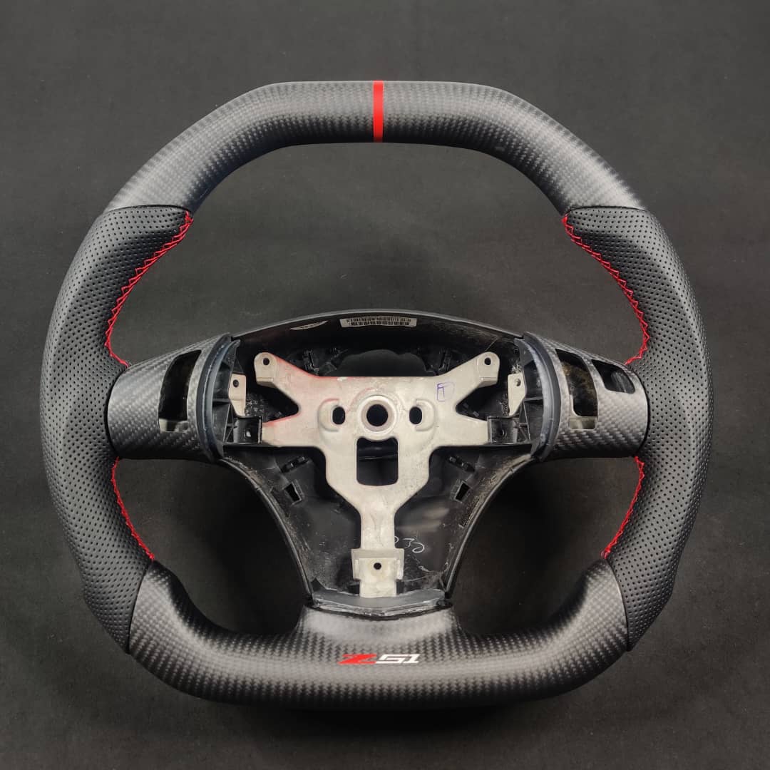 2008-2015 Cadillac V2 CTS-V CTS Carbon Fiber Steering Wheel - Image 25