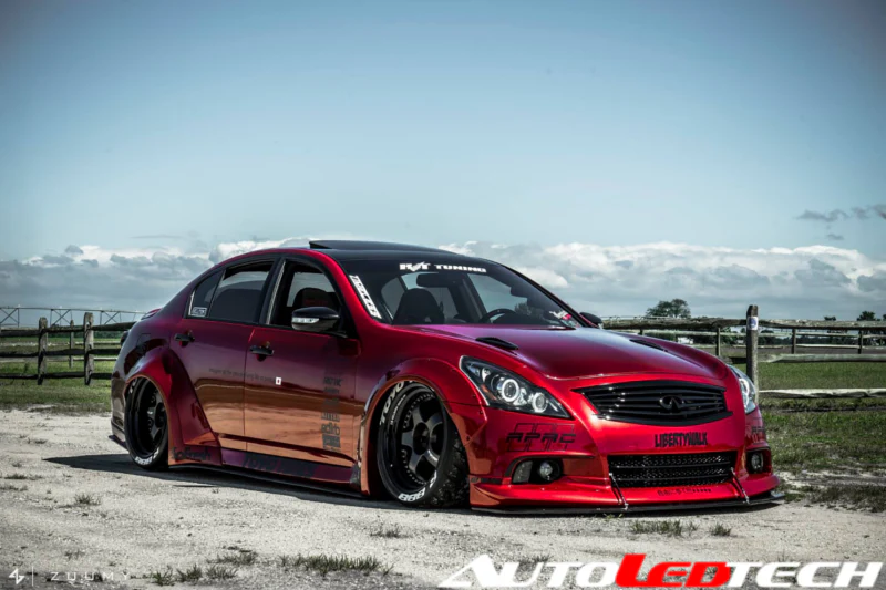 2007-2015 Infiniti G37/Q40/Q60 RGBW Flow Series Halo Kit - Image 33