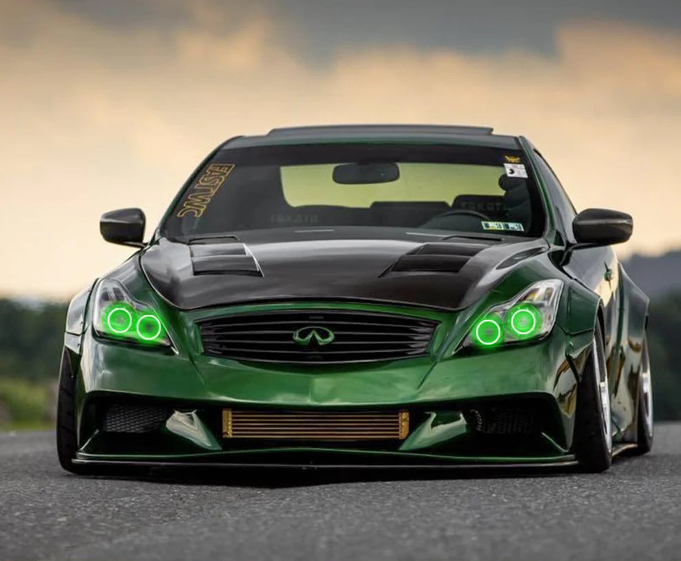 2007-2015 Infiniti G37/Q40/Q60 RGBW Flow Series Halo Kit - Image 41