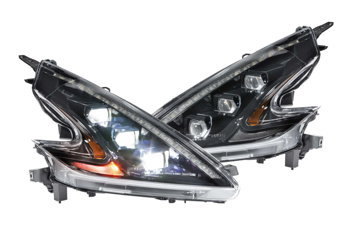 2008-2020 Nissan 370z XB LED DRL Tri-Projector Headlights - Image 3
