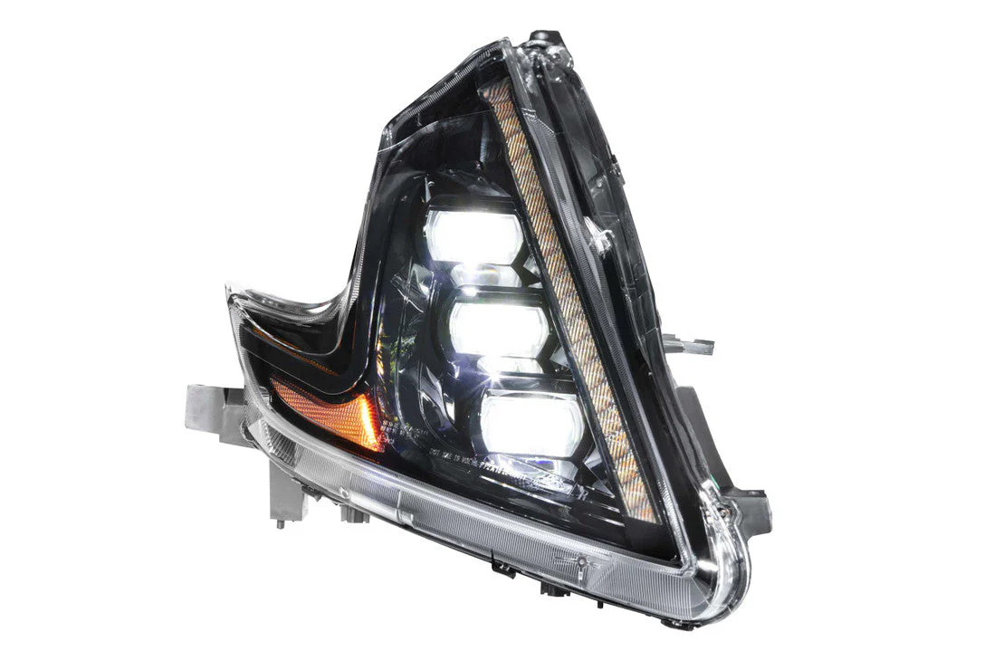 2008-2021 Nissan 370z RGBW Flow Series LED DRL Projector Headlights - Image 16