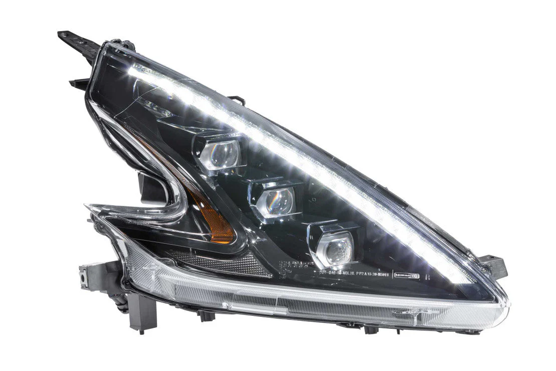 2008-2021 Nissan 370z RGBW Flow Series LED DRL Projector Headlights - Image 7